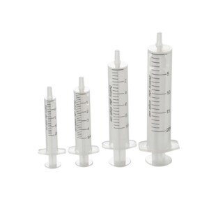 KD MEDICAL Injekčné striekačky 100ks, objem striekačiek 2 ml